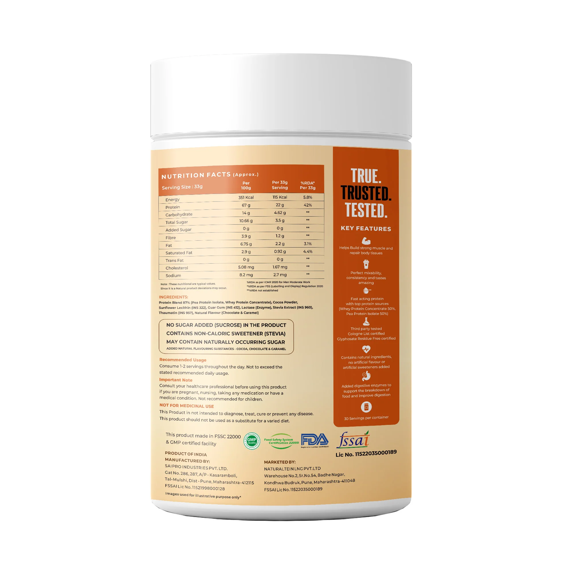 The Good Prot – Chocolate | Chocolate Caramel | Vanilla Caramel (1 kg, 2 kg) - Image 6