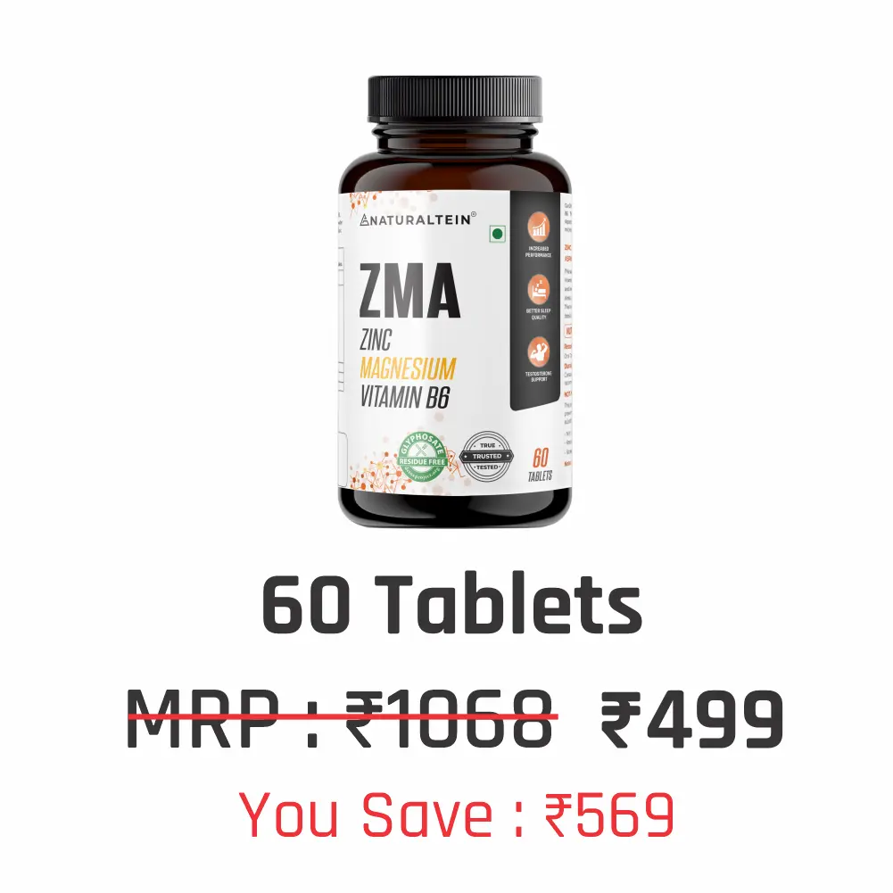 ZMA (Zinc Magnesium Vitamin B6) - Image 9